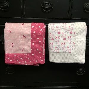 💗Bundle🎀 Handmade Receiving Blanket NWOT