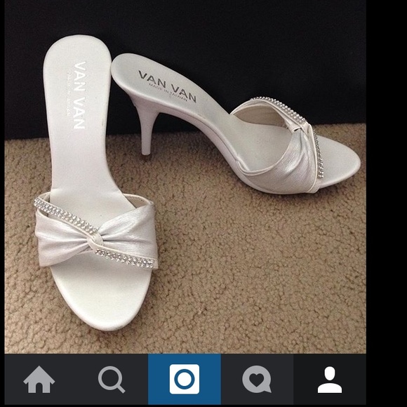 White Wedding/Prom Heels