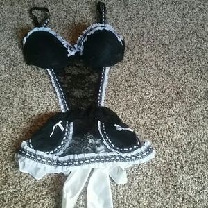 Sexy little thing french maid babydoll