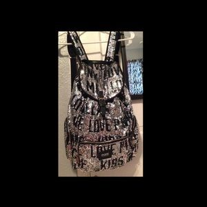 Victoria secret rare sequin backpack. ON HOLD