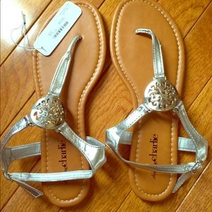 Never worn charming Charlie's sandals