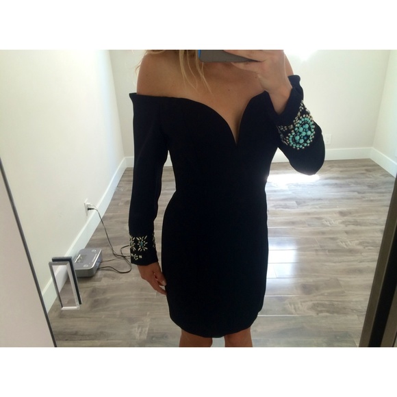 Nicole Miller beautiful holiday dress