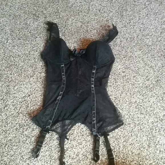 Vs thigh high corset baby doll 34c
