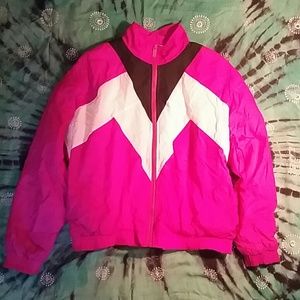 Old School Reebok Windbreaker Jacket