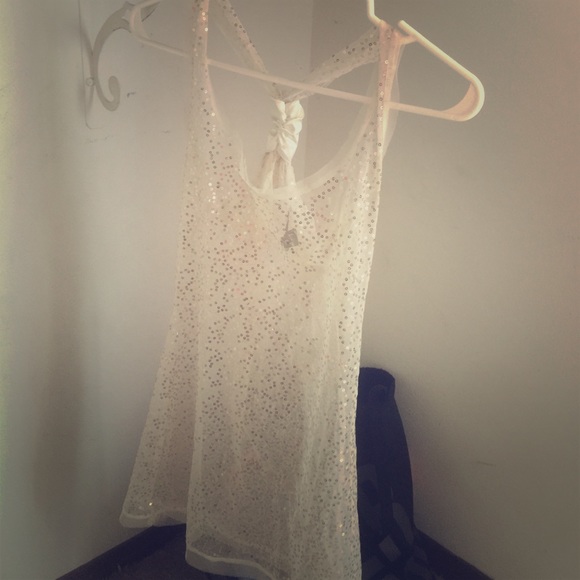 BKE glitter tank top