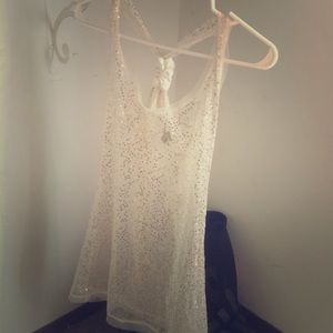 BKE glitter tank top
