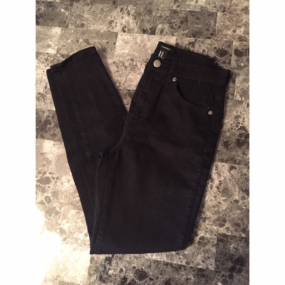 Highwaisted Black Denim Jeans