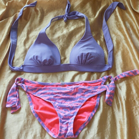 Victoria ' s Secret Mix and Match Halter Bikini