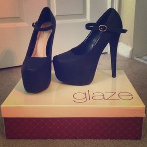 Black Platform Heels