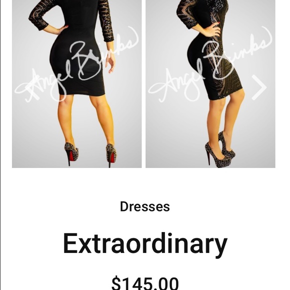 Angel Brinks Extraordinary Dress