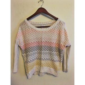 Color block Knit Sweater