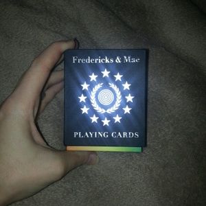Frederick & mae playing cards