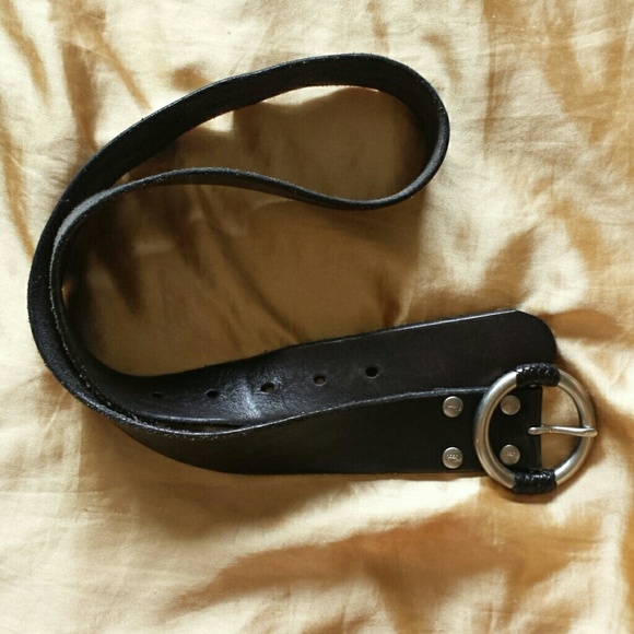 Fossil Black Leather Belt