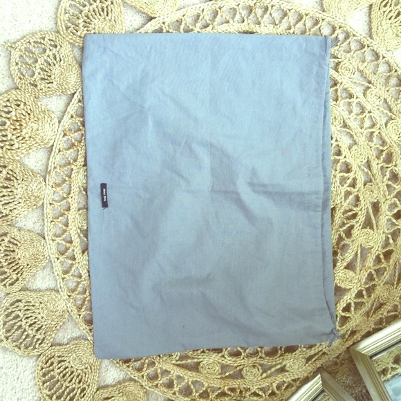 Miu miu dust bag