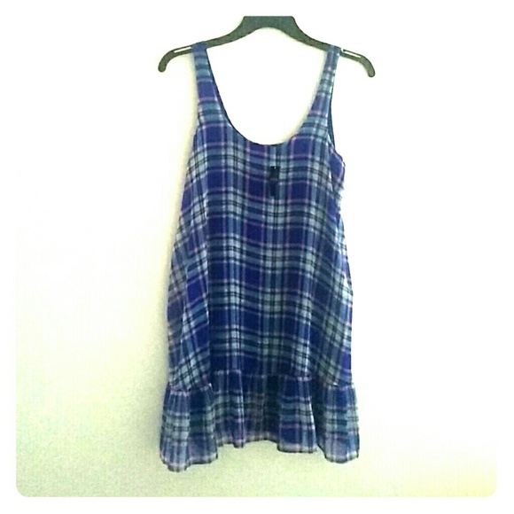Hollister Plaid dress