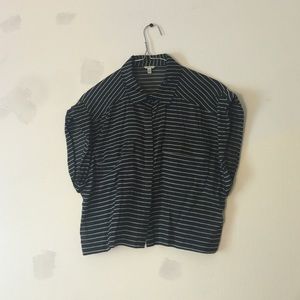 Cropped Button Up
