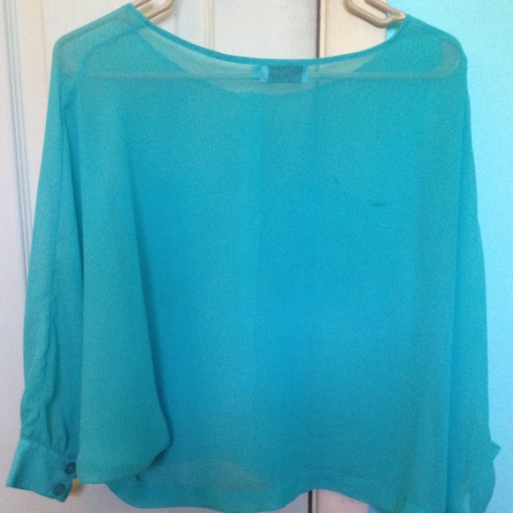 Mint green top from just g - Picture 2 of 2