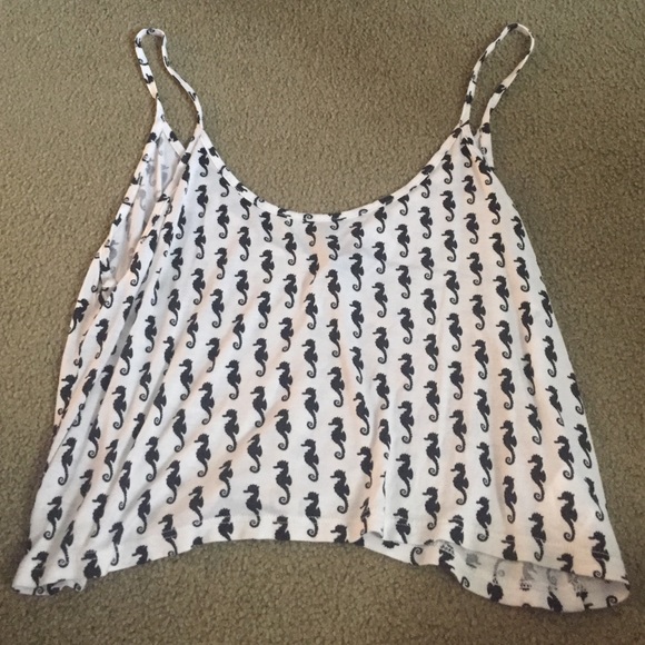 Seahorse crop top