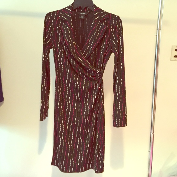 Express wrap dress