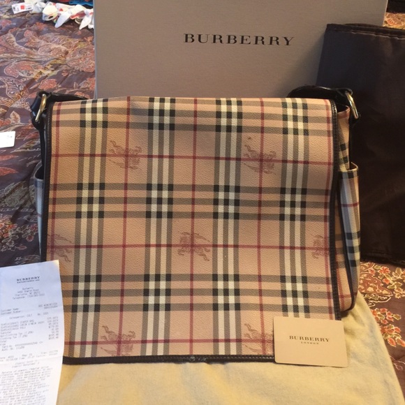 Burberry Diaper Bag/ Briefcase