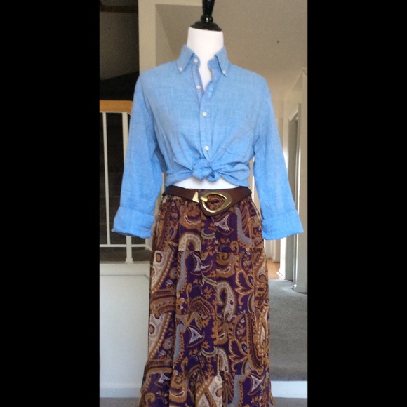 Light Blue Chambray Shirt - Picture 2 of 2