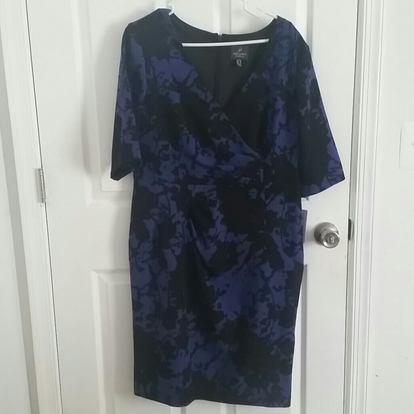 Faux wrap dress