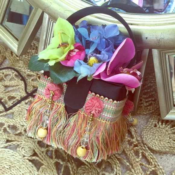 Secret Gardens evening bag