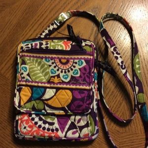 Vera Bradley Mini hipster Plum Crazy