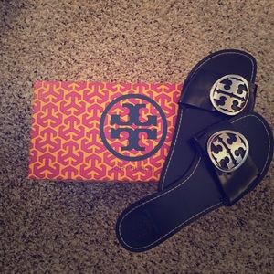 Tory Burch Patent Leather Sandals