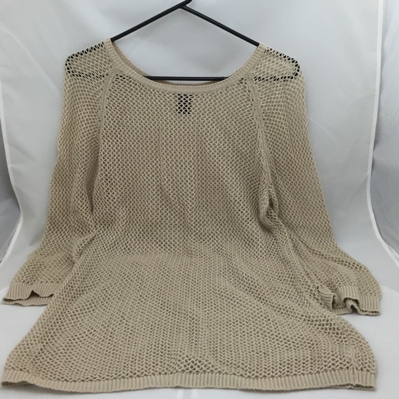 Tan Ann Taylor long shirt
