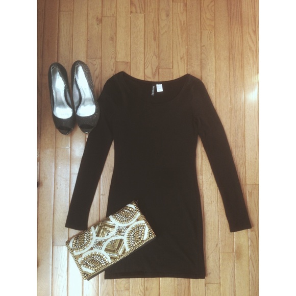 Black H&M Bodycon Dress