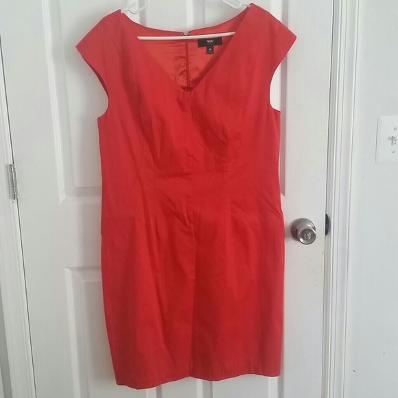Orange/red dress