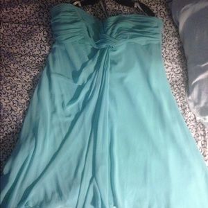 Sleevelss chiffon dress