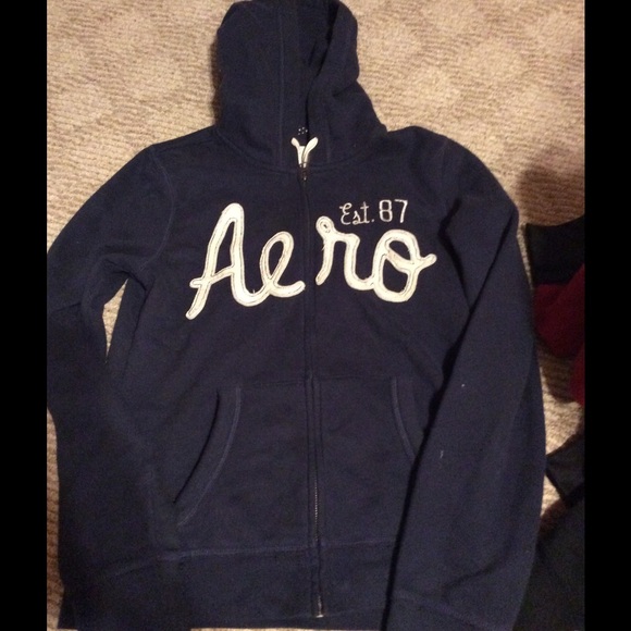 Aeropostale jacket-navy blue