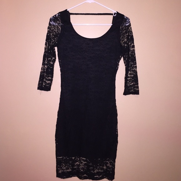 Black Lace Dress