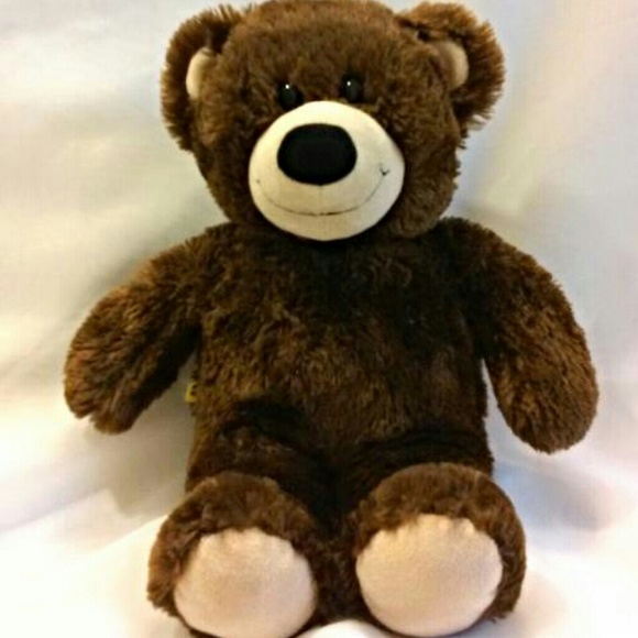 Build a bear dark brown bear cub