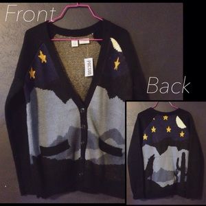 Desert Night Sky Cardigan