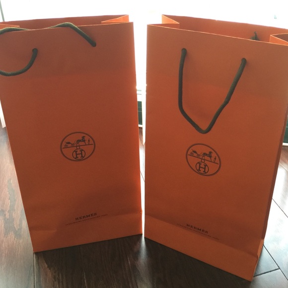 Hermes gift bags