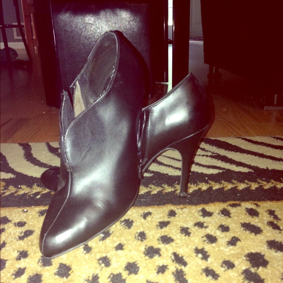 Black booties
