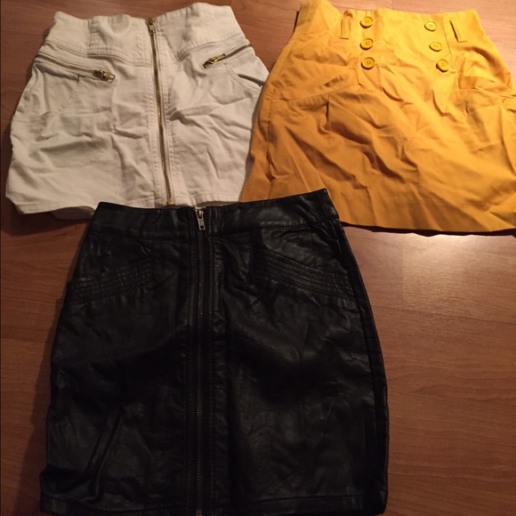 High waisted skirts bundle