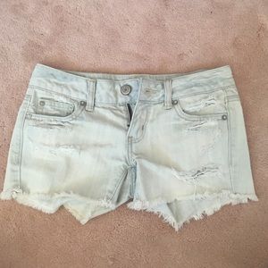 American eagle ripped shorts