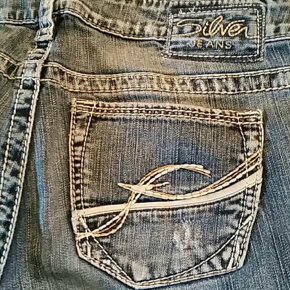 Cute Silver Jeans (Frances Style)