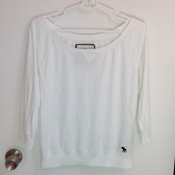 White Abercrombie Top