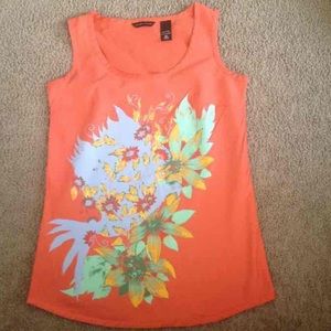 Coral Flowered Tank