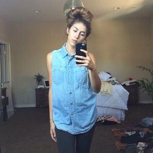 Denim shirt
