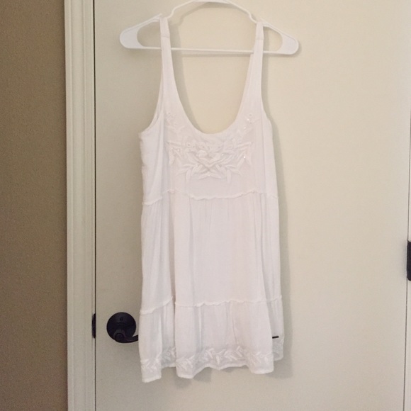 White small hollister dress
