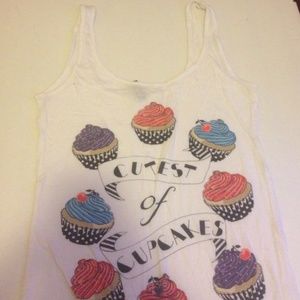 Cute cupcake tanktop