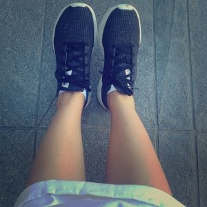 Adidas black sneakers