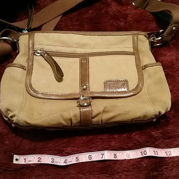 Tan Fossil Crossbody