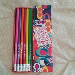 Coach Poppy Pencils
